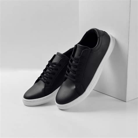 Jual ARF Victor BlackWhite Sepatu Sneakers Hitam Pria Wanita Casual