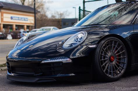 Rotiform LAS R Matte Black Wheel On Porsche 911 BenLevy