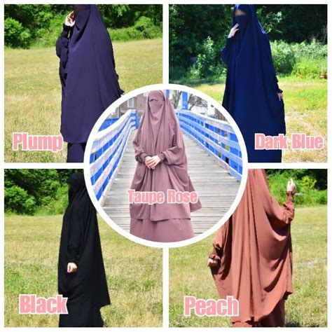 Hoor Two Piece Jilbab With Skirt Afghan Style High Quality Etsy