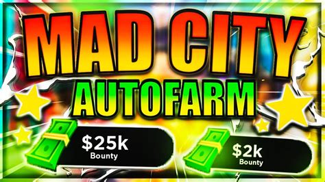 NEW Mad City Script Hack Auto Farm Auto XP 100k In 20 Sec