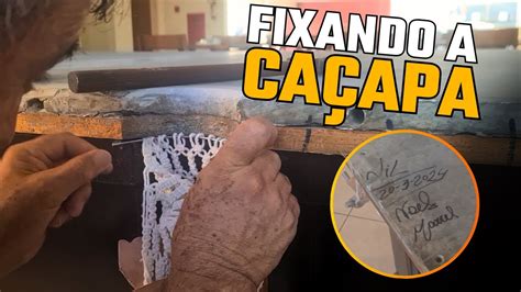 Como fixar a caçapa de redinha na mesa de sinuca YouTube