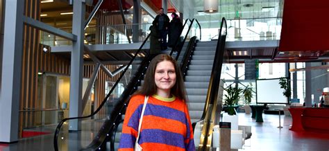 Sandra from Slovakia studies Software Engineering | Saxion