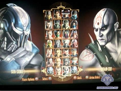 Mk9 Full Character Roster Youtube