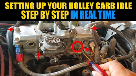 How To Set A Holley Carburetor