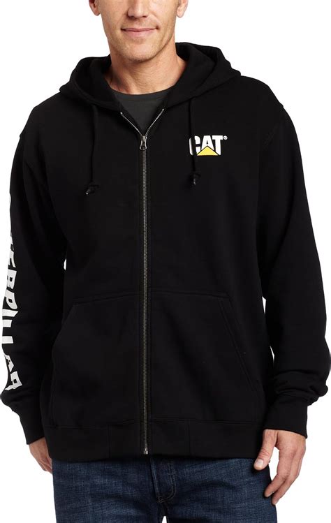 Buy Caterpillar Mens Full Zip Hooded Sweatshirt Regular And Big