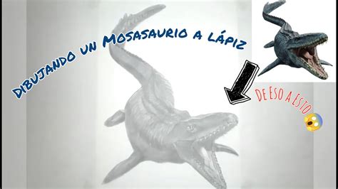 Cómo Dibujar Un Mosasaurus Jurassic World How To Draw A Mosasaurus Jurassic World Youtube