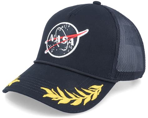 Nasa The General Black Trucker - American Needle Cap | Hatstoreworld.com