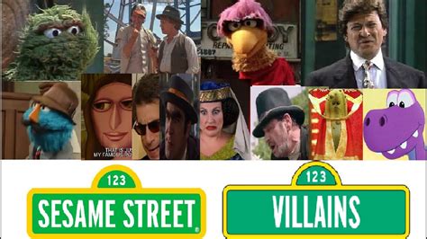 Sesame Street Villains Defeats - YouTube