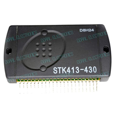 STK413 430 Sanyo Original IC With Heat Sink Compound Paste Integrated