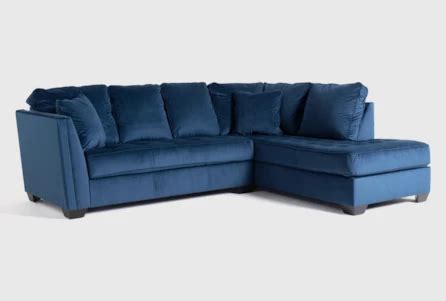 Blue Sectionals & Sectional Sofas | Living Spaces