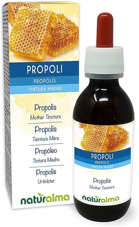 Prop Leo Propolis Resina Tintura Madre Alcoh Lica Naturalma