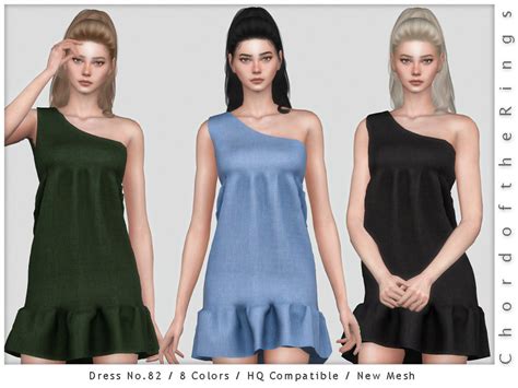 The Sims Resource ChordoftheRings Dress No 82