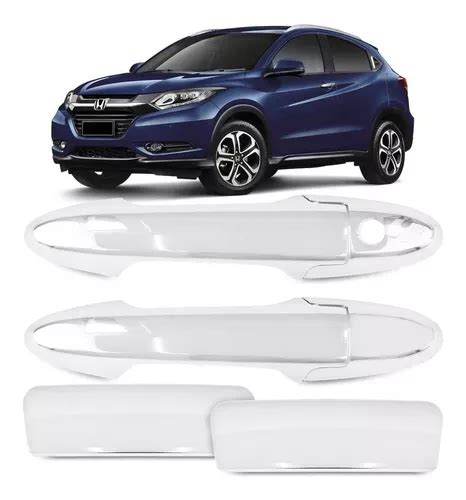 Capa Maçaneta Cromada Honda Hrv 2015 2016 Aplique Esportivo Frete grátis