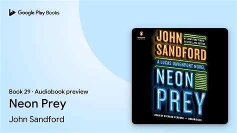 Neon Prey Book By John Sandford Audiobook Preview Youtube