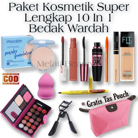 Set Alat Make Up Wardah Murah Saubhaya Makeup