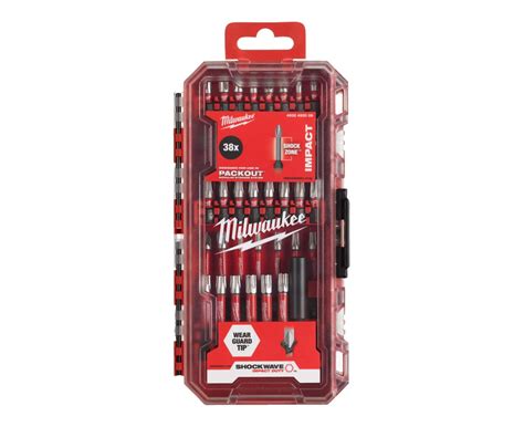 Milwaukee 4932492009 38 Piece Shockwave Impact Driver Bit Set Buy