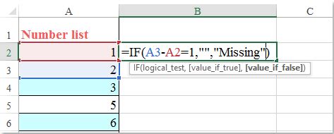 Bagaimana Cara Mengidentifikasi Urutan Angka Yang Hilang Di Excel