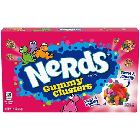 Nerds Clusters 3oz Box