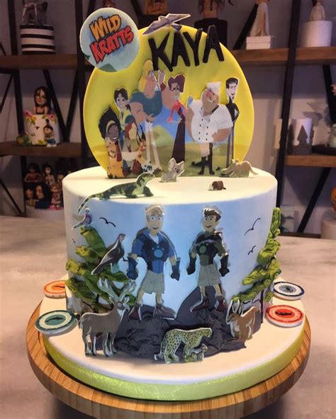 Wild Kratts Cake Sugarart