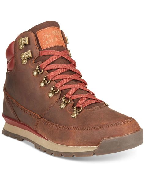 The North Face Back To Berkeley Redux Leather Boots In Brown For Men Lyst