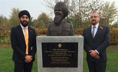 UK Unveils First Ever Sikh Memorial Honoring The Sikh Soldiers Of WW1