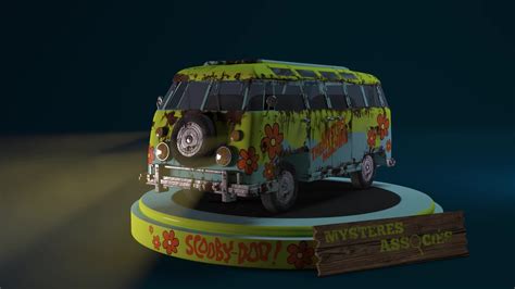 Artstation Scooby Doo Mystery Machine