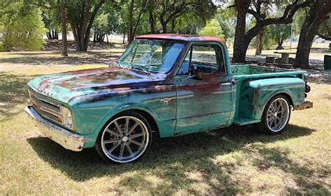 Unscheinbarer Retro Renner 1967 Chevrolet C10 Pickup Im Rat Look