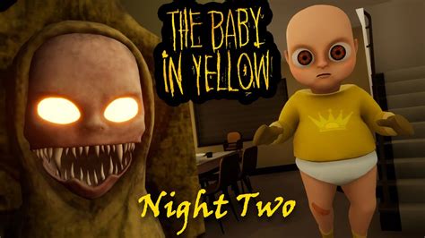 The Baby In Yellow Night Two Dark Riddle Dark Riddle Hello Neighbor