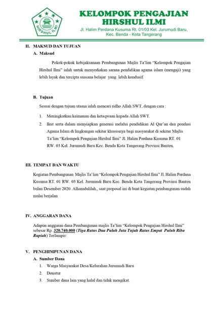 Membuat Proposal Contoh Proposal Pengajuan Dana Dan Cara Membuatnya Eroppa