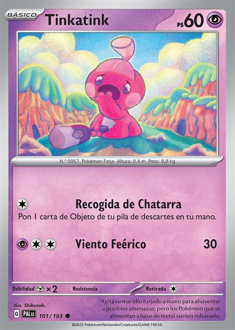 Tinkatink Evoluciones En Paldea Trading Card Game