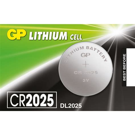 Gp Cr2025 Lithium Cell C L Gibbs Solutions Barbados