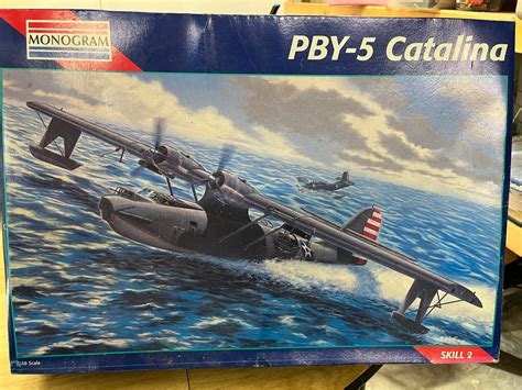 Pby 5 Catalina Model Plane From Monogram Skill Level 2 148 And All