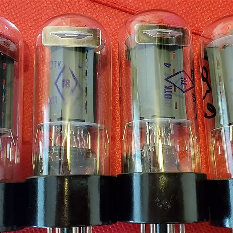 Tubes Kt66 Sovtek Kt66 6l6gc Matched Quad Set Reverb