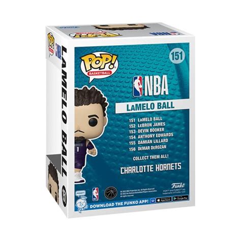 Nba Hornets Lamelo Ball Funko Pop Vinyl Figure