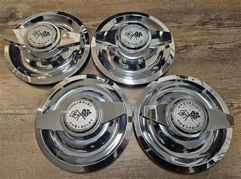 Gm Chevrolet Rally Wheel Spinner Center Caps Nova Ss Chevelle Corvette