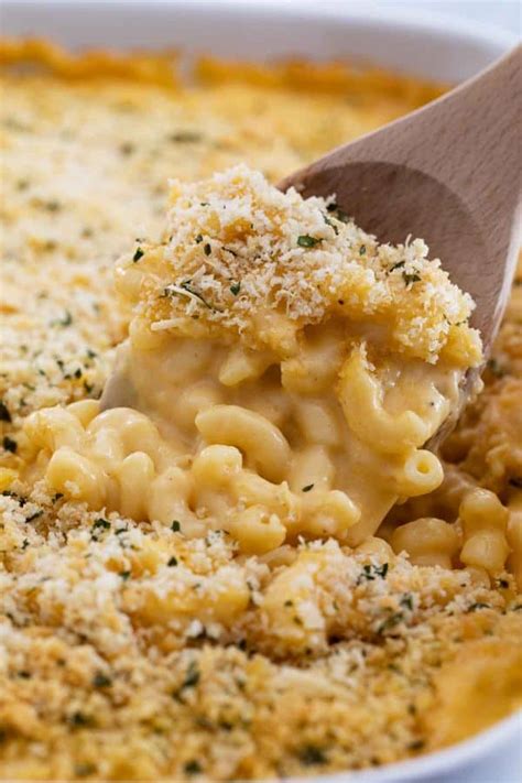 Baked Macaroni And Cheese Bread Crumbs