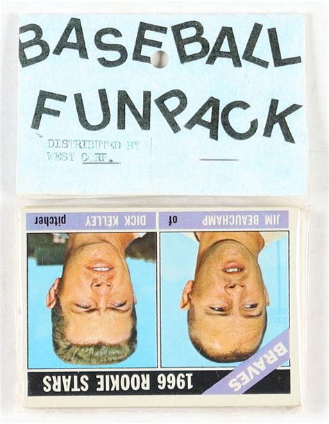 Topps Baseball Card Fun Pack With Cards Pristine Auction