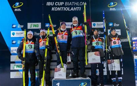 Biathlon Ibu Cup Kontiolahti Deux Nouveaux Podiums Pour Les