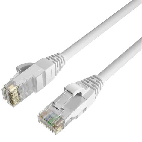 QualGear 25 ft. CAT 6 High-Speed Ethernet Cable - White QG-CAT6R-CCA ...