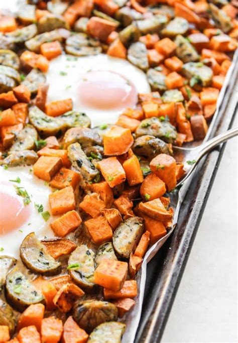 Sheet Pan Sweet Potato Breakfast The Whole Cook