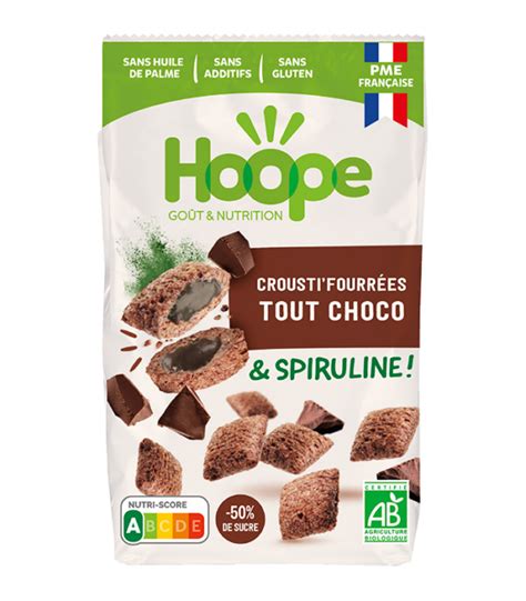 Croustifourr Es Tout Choco Hoope Du Petit D J Au Go Ter Sain