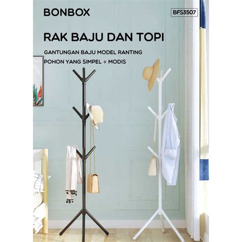 Jual Stand Hanger Gantungan Baju Tiang Berdiri Serbaguna Bfs