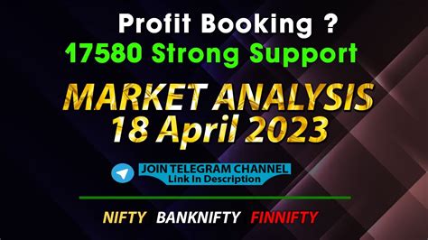 Nifty Prediction And Bank Nifty Analysis For Tuesday 18 April 2023