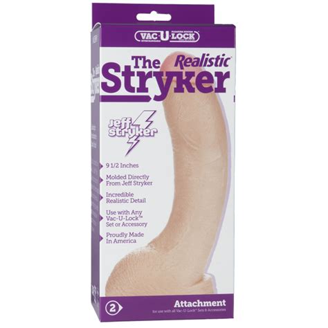 Vac U Lock Realistic Stryker Dildo BedRoomJoys
