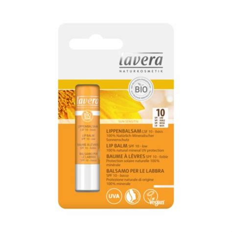 Bálsamo Labial Protector SPF10 Bio 4 5 gr Lavera Bio Market