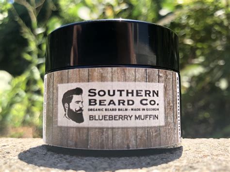 Blueberry Muffin Organic Beard Balm Southern Beard Co