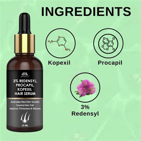 Intimify Hair Growth Serum Powered With Redensyl Procapil 30ml Pack Of 3 At Rs 881 00 Hair