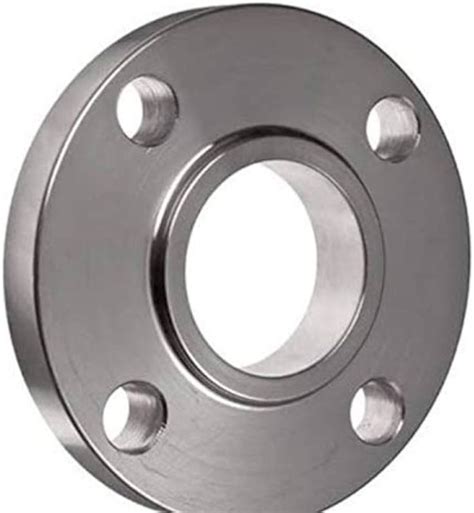 Metallic Round Polished Stainless Steel Sorf Flanges For Industrial