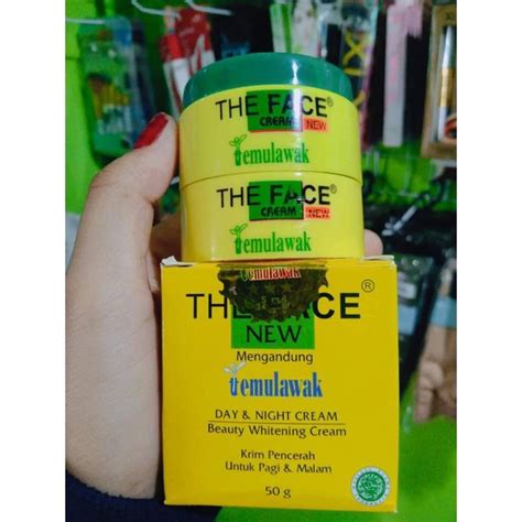 Jual CREAM TEMULAWAK ORIGINAL BPOM THE FACE TEMULAWAK ORIGINAL