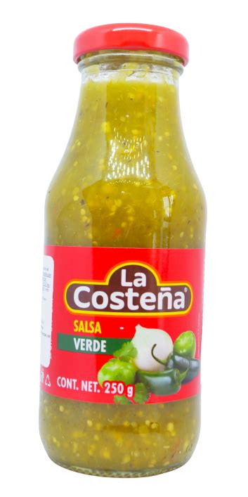 Salsa Verde La Costeña 250 Ml Mexican Gourmand